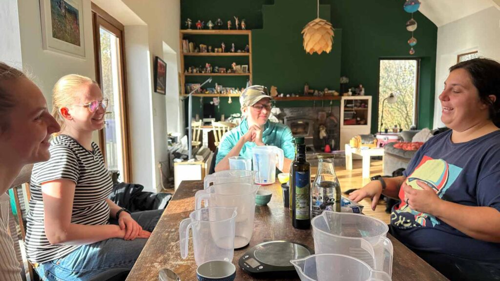 Book The Flying Alpaca soap workshops Ireland