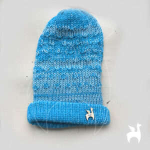 Alpaca Beanie - Blue