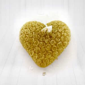 Beeswax candle made in Ireland