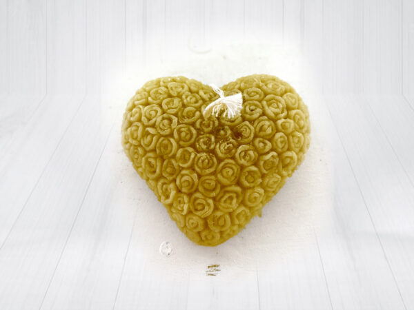 Beeswax candle made in Ireland