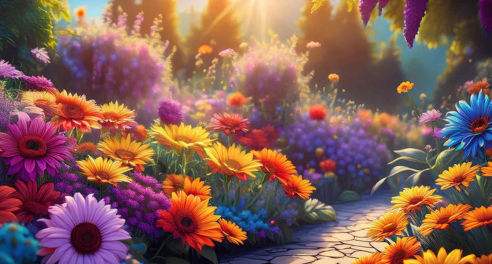 The Flying Alpaca flower background Ireland
