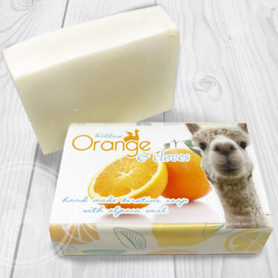 Buy The Flying Alpaca soap willow, orange & cloves Ireland