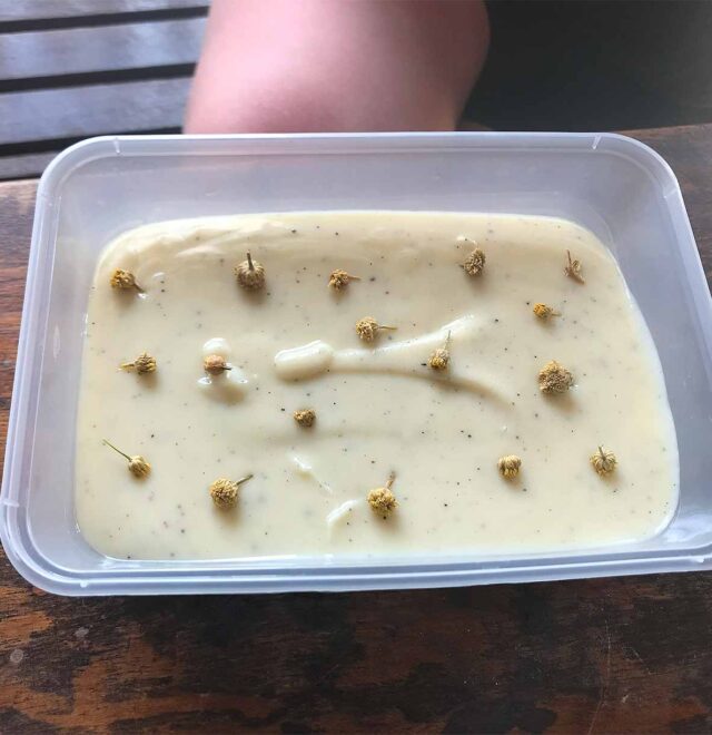 Soap making workshop at The Flying Alpaca farm, Kilkee, Ireland