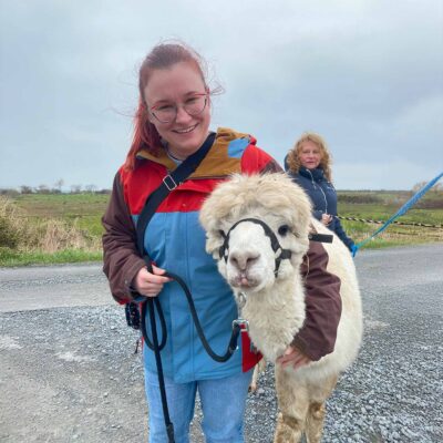 Love & Alpacas Experience, The Flying Alpaca