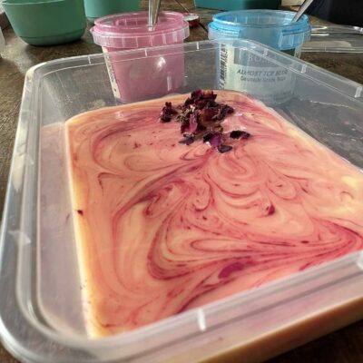 Soap making, The Flying Alpaca, Kilkee 7