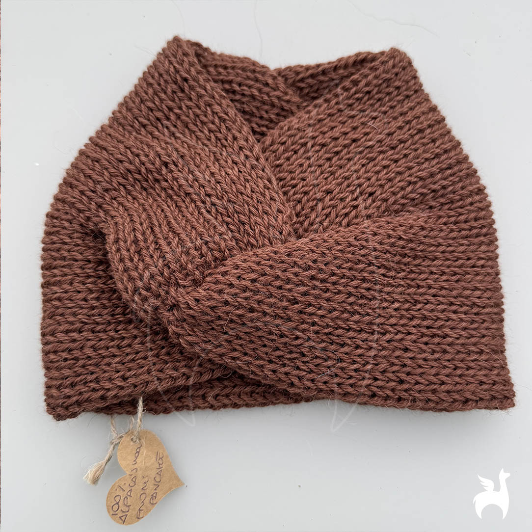 Headband Ribbon - Brown