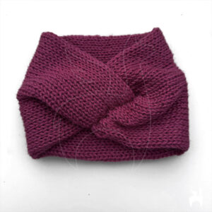 Headband Ribbon - Dark Pink